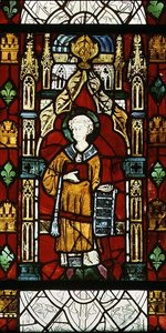 St. Lawrence, 1289-96 by English School